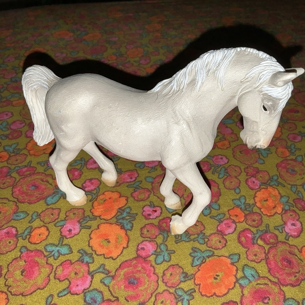 Schleich Horse Lipizzaner Stallion Gray White Vintage 2004 Retired 13297 Germany